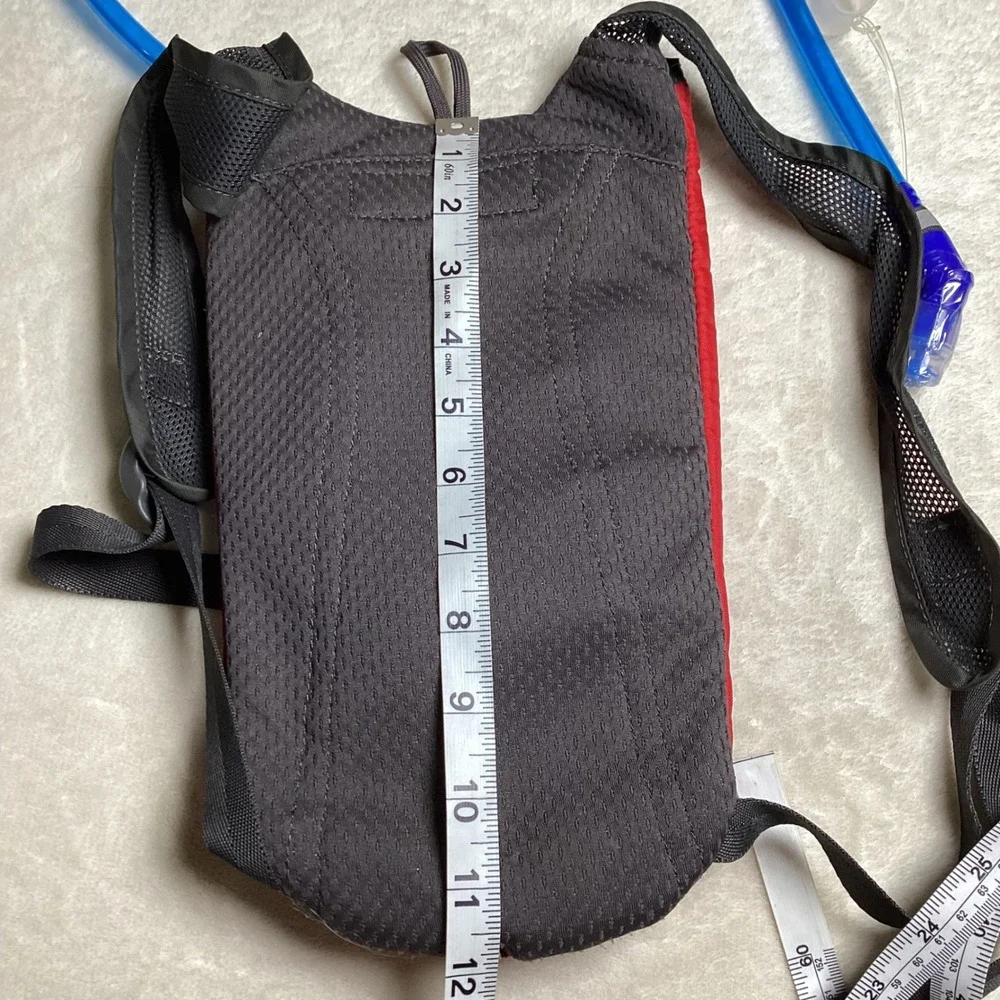 CamelBak Skeeter Hydration Pack New Bladder Red Black Hiking Cycling Backpack